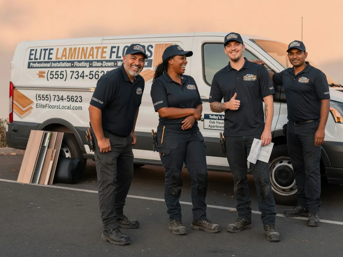 Laminate flooring installation company in Bussey, IA